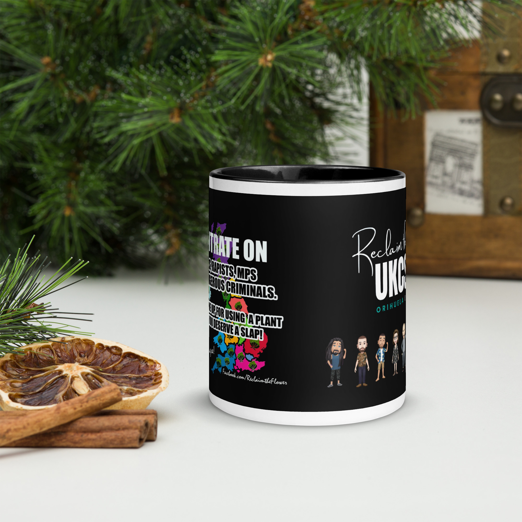 Black & White Slap Mug - Image 5