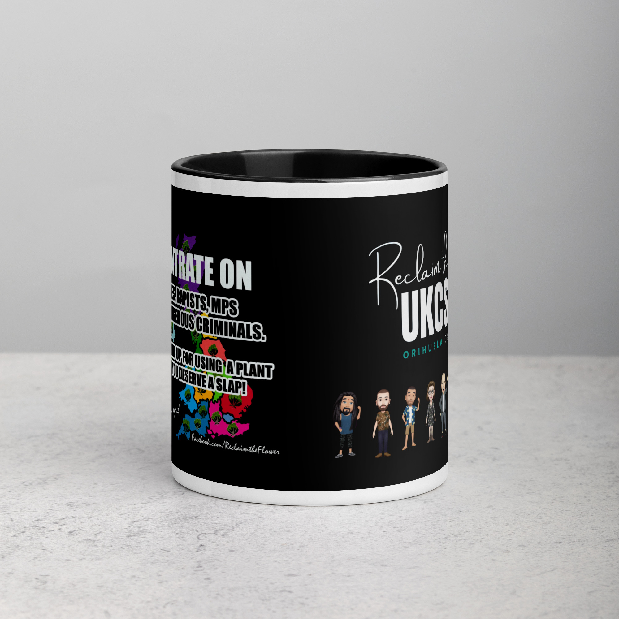 Black & White Slap Mug - Image 3